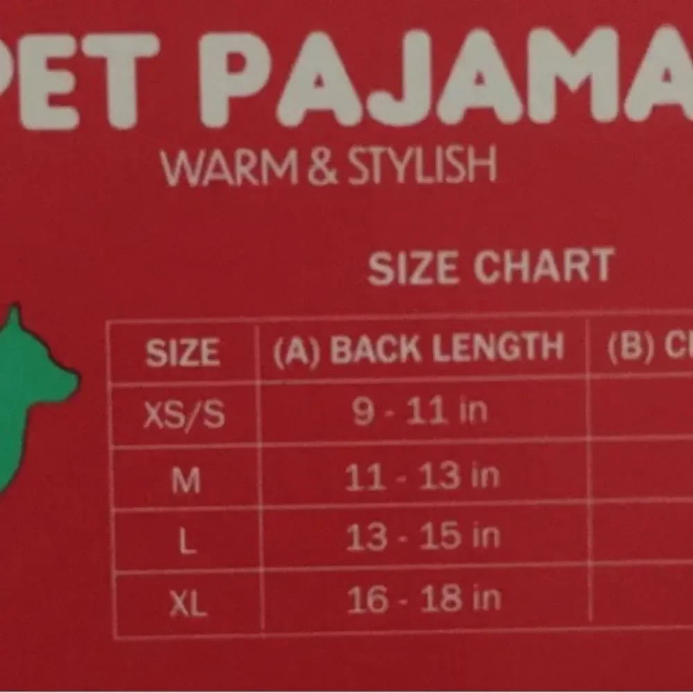 Dog Pajamas Christmas Holiday Gnomes size Medium Soft Cute